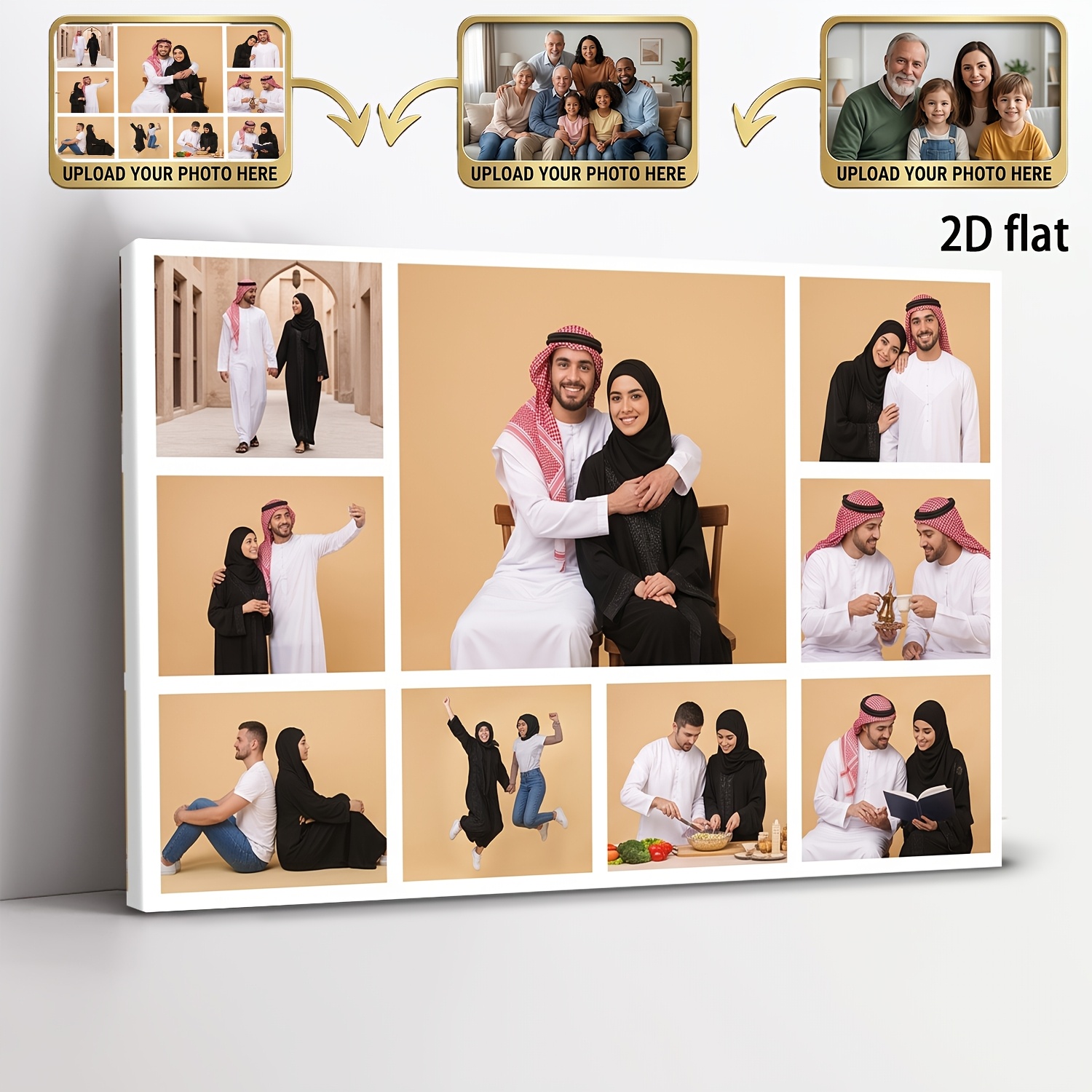Photographic Memory - Cuadro de pared personalizado con collage