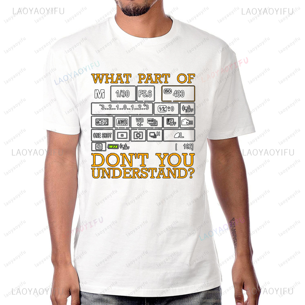 Photography Design - Camiseta de fotógrafo con diseño de