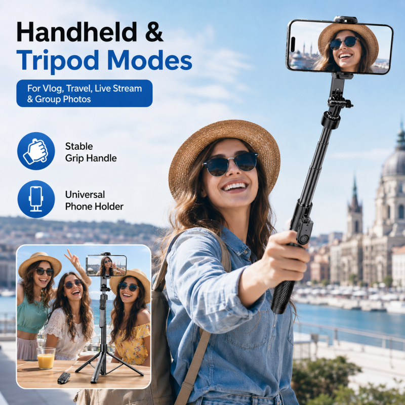 Trípode para selfies con Bluet - Photography Basics reseña y precio