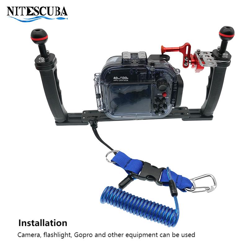 Buceo 316 Anti-pérdida espiral - Camera Wrist Strap reseña y precio