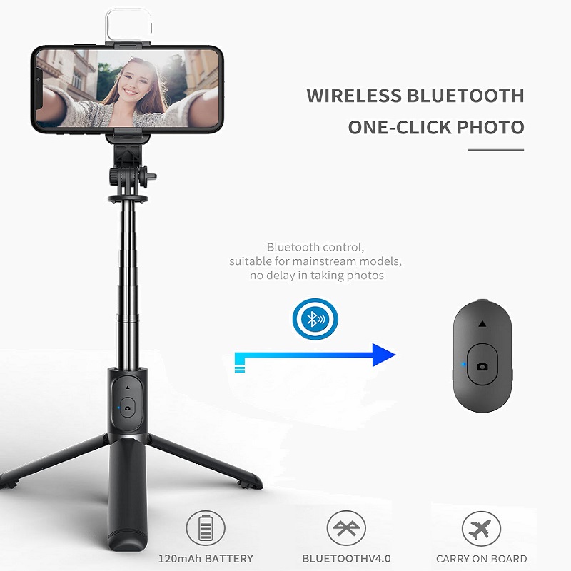 Palo para selfies inalámbrico  - Photography Basics reseña y precio