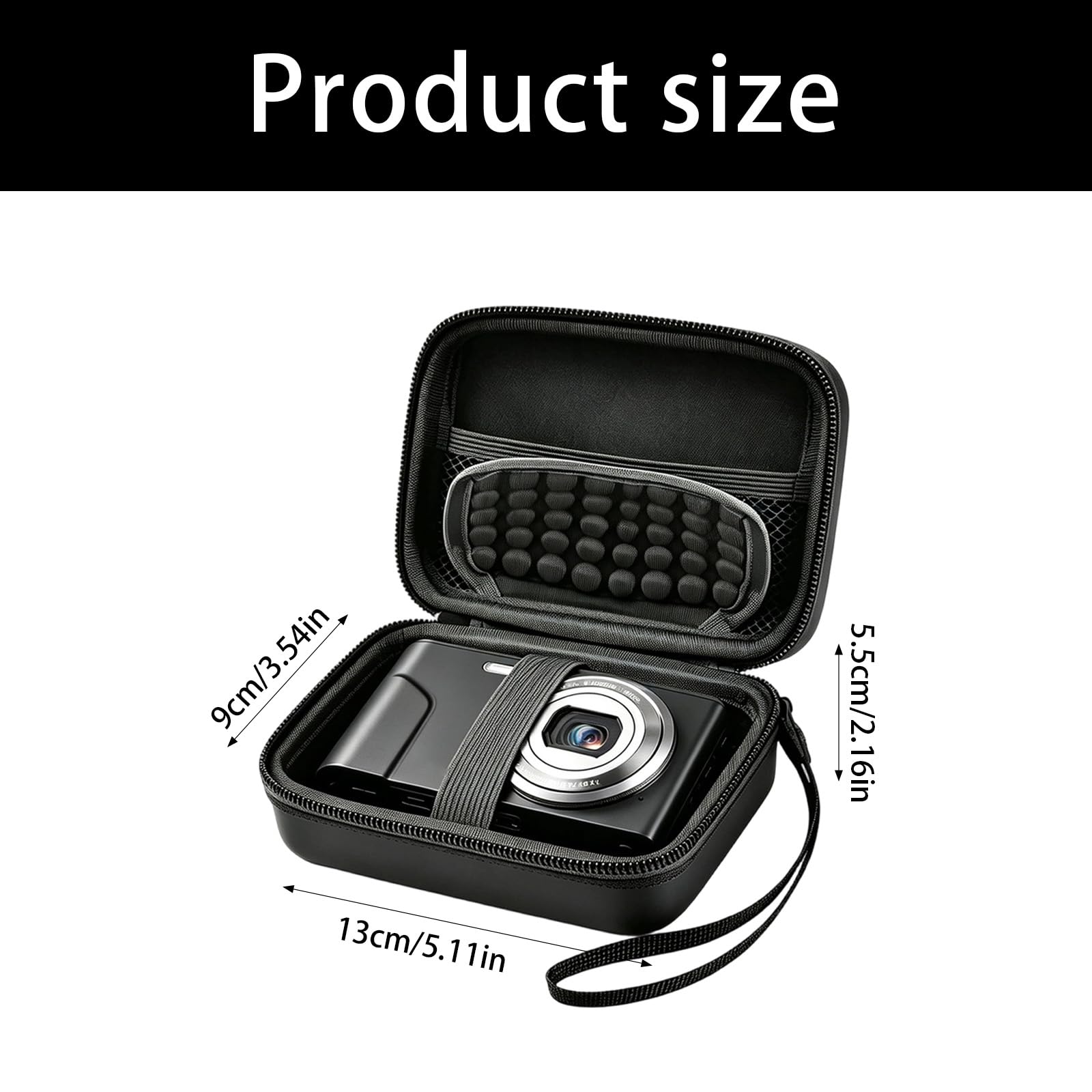 Funda para cámara digital CCD, - Camera Wrist Strap reseña y precio